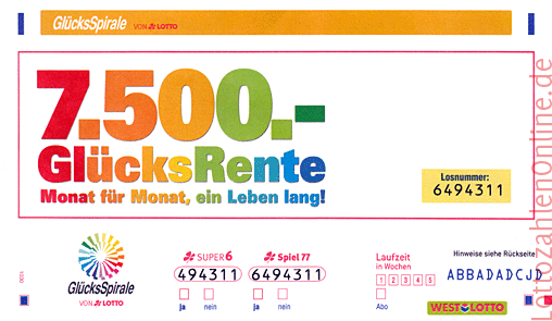 Welche Lotterie Hat 198511